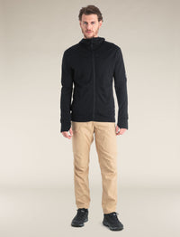 Icebreaker Quantum IV LS Zip Hoodie - Men's